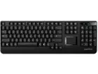 Klávesnice PERIBOARD-513II US/Touchpad, Black/USB