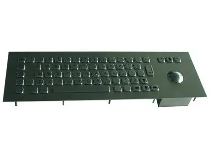 Klávesnice K-TEK-A361-MTB s trackballem, US layout, IP65