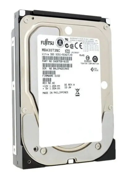 Fujitsu MBA3073NC 74GB, U320 LVD SCSI,15000RPM, 8MB