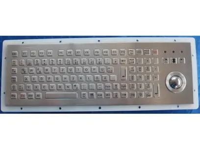 Klávesnice K-TEK-B312-OTB-KP-FN s trackballem, US layout, IP