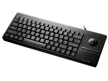 Klávesnice PERIBOARD-514H US/Trackball, Black/USB