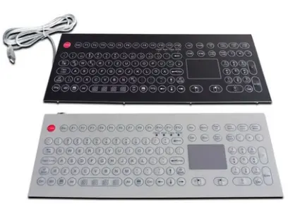 Klávesnice K-TEK-D410TP-KP-FN membránová s touchpadem, panel Klávesnice K-TEK-D410TP-KP-FN membránová s touchpadem, panel