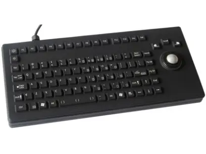 Klávesnice RKCT92S1USB-WLED s trackballem 25mm, podsvit, desktop