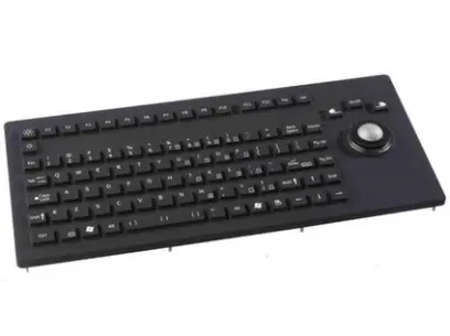 Klávesnice RKCT92F1USB-WLED s trackballem 25mm, podsvit, panelová