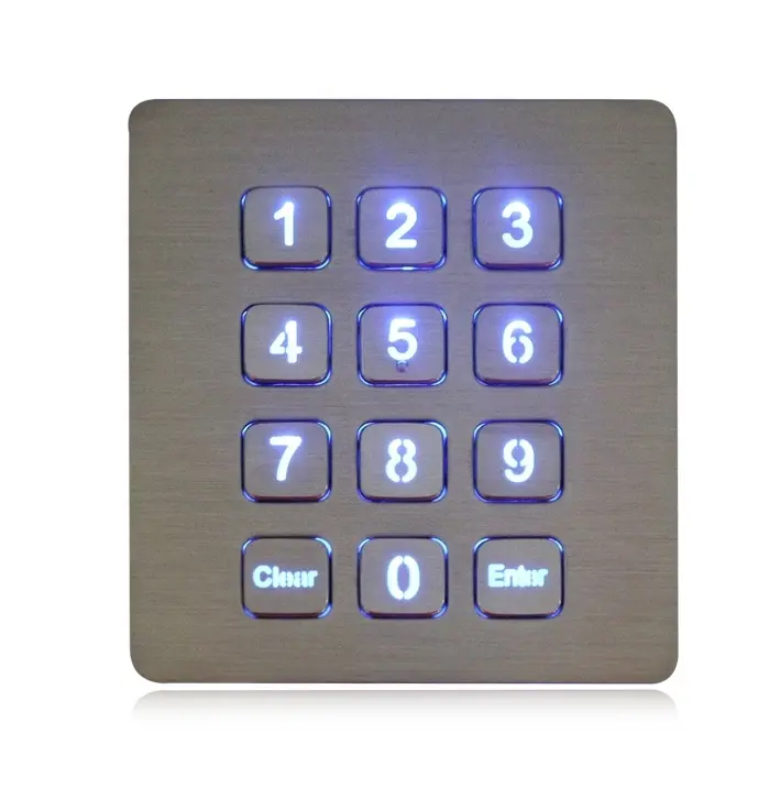 Numerická klávesnice K-TEK-B88KP-BL-DWP s podsvitem