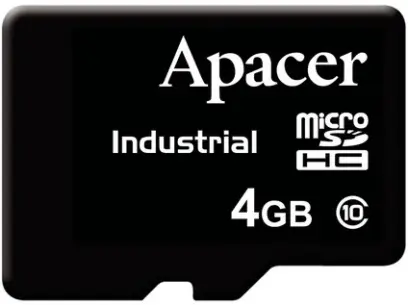 Apacer Industrial microSD SLC 4GB, -40~85°C (AP-MSD04GIHI-T)