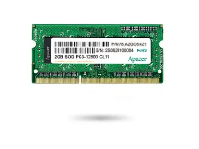 8GB DDR3L 1600 SO-DIMM APACER -40~95°C, 75.C93E2.G040B