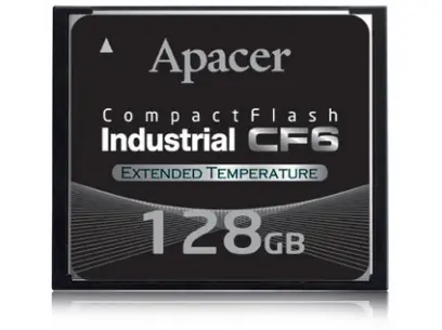 Apacer Industrial CF6 64GB, MLC, -40~85°C, AP-CF064GLANS-ETNRG