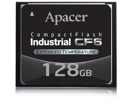 Apacer Industrial CF6 64GB, MLC, -40~85°C, AP-CF064GLANS-ETNRG