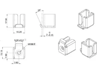 Panel mount kit for MPPC