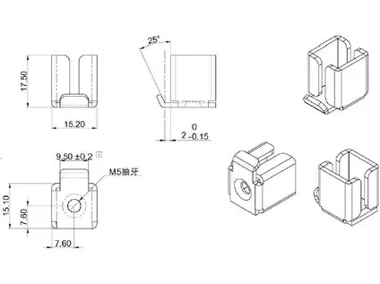 Panel mount kit for MPPC