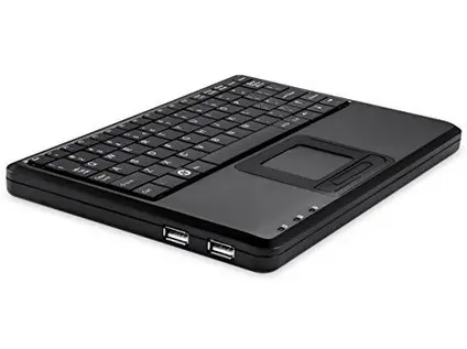 Klávesnice PERIBOARD-510H US/Touchpad, Black/USB/HUB
