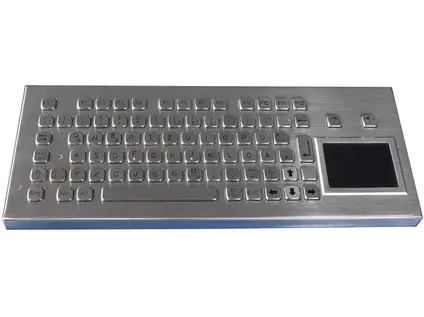 Klávesnice K-TEK-A361TP s touchpadem, CZ layout, IP65