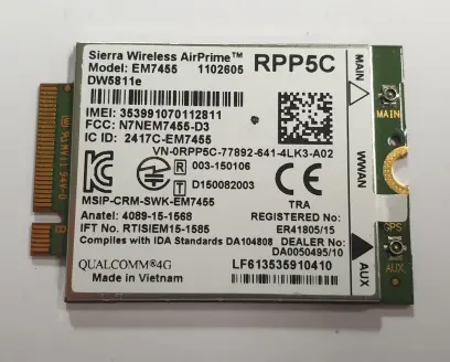 PX-501 4G LTE for EU (EM7455)