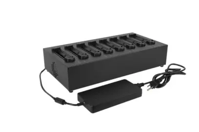 V110 Multi-bay Battery Charger Eight Bay, GCECEC