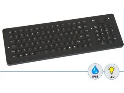 Klávesnice RKMB105V1USB-WLED trackpoint, desktop/VESA