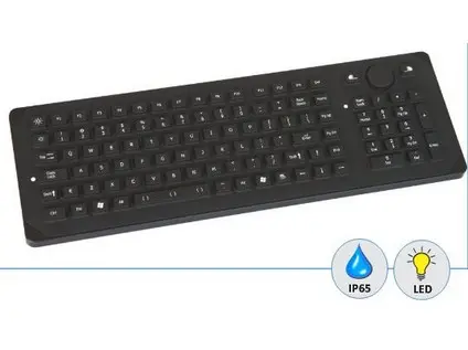 Klávesnice RKMB105V1USB-WLED trackpoint, desktop/VESA