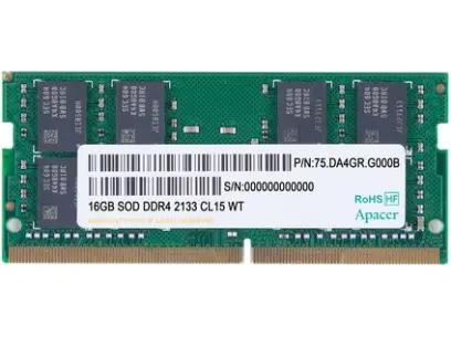 16GB DDR4 2133 MHz, SO-DIMM APACER -40~85°C, 75.DA4GR.G000B