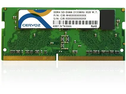 CERVOZ 8GB DDR4 2133MHz SO-DIMM -40~85°C, CIR-W4SUSS2108G