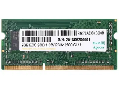 2GB DDR3L SODIMM APACER 12800-11 256x8 SA-F Ind. 1.35V (75.A83E2.G030B)