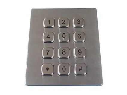 Numerická klávesnice IP67, K-TEK-A88KP-DWP