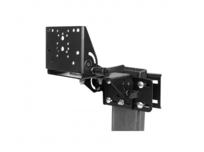 Dual Clam Shell with 3” Arm and Large Back Plate