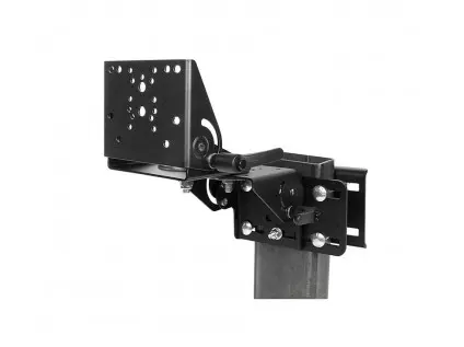 Dual Clam Shell with 3” Arm and Large Back Plate