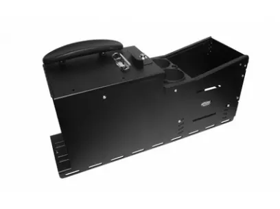 Work Truck Console with File Box, Cup Holder and Armrest