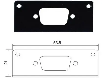 Cincoze 2x univerzal bracket UB0203 - 1x DB9