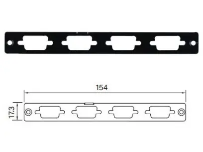 Cincoze UB0504 - 4x DB9