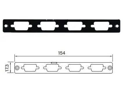 Cincoze UB0504 - 4x DB9