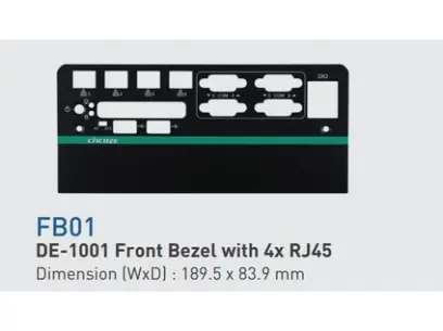 Cincoze FB01 - 4x RJ45 for DE-1001