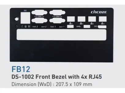 Cincoze FB12 - 4x RJ45 for DS-1002