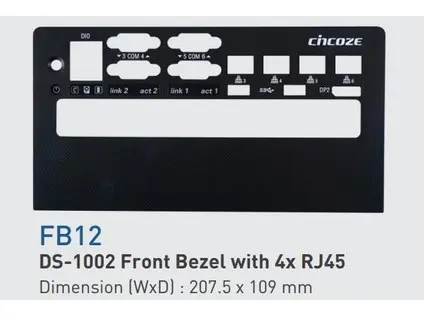 Cincoze FB12 - 4x RJ45 for DS-1002