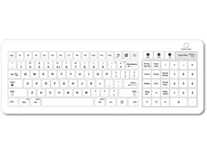 Klávesnice GKB01 skleněná, CZ, USB