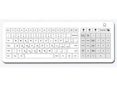 Klávesnice WGKB01, skleněná, bezdrátová, CZ layout