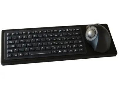 Klávesnice RKTE85 s trackballem 38mm, desktopová, IP67