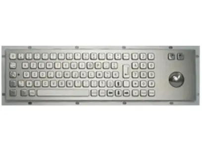 Klávesnice s trackbalem 38mm, KB015, USB, US layout