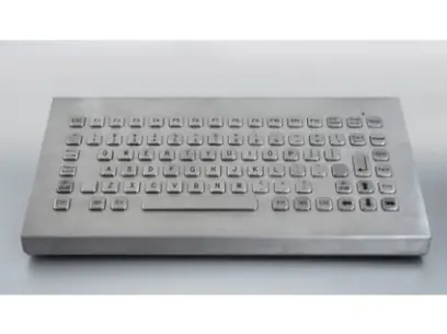 Klávesnice KB-CA6, nerezová, US layout