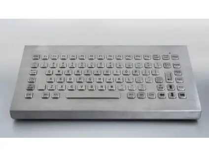 Klávesnice KB-CA6, nerezová, US layout