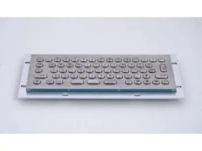 Klávesnice MKB701, nerezová, US layout