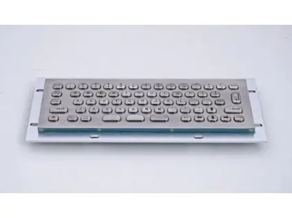 Klávesnice MKB701, nerezová, US layout