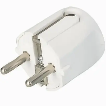 PremiumCord zástrčka 230V/16A bílá