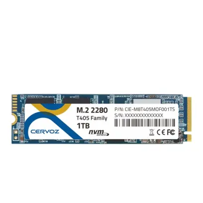 Cervoz Industrial M.2 2280 T405, 1TB TLC, 0 - 70°C, CIE-M8T405MOF001TS