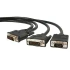 594826A0010E, DVI-I to DVI-D+VGA Y cable