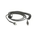 Zebra connection cable, USB,  CBA-U12-C09ZAR