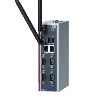 ICO300-83B-N3350-4COM-HDMI-DIO-WT-DC