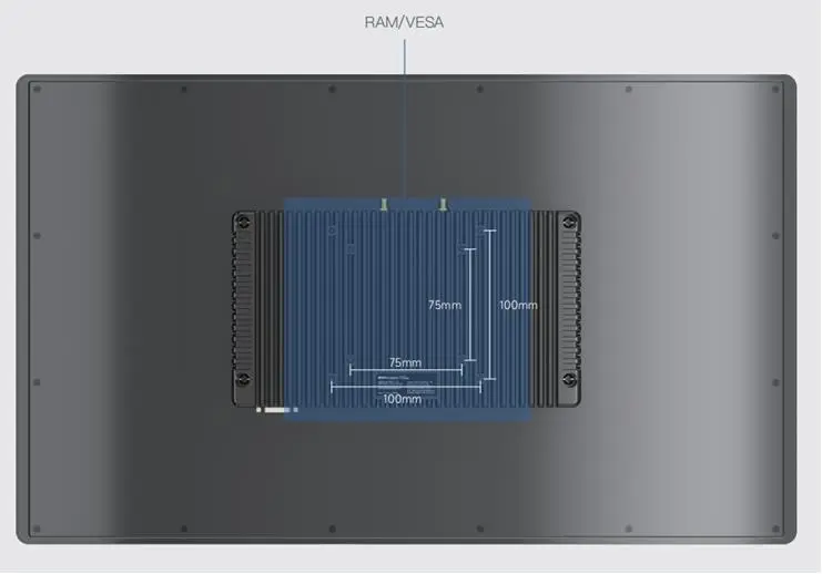 Panel PC Emdoor P21R/4GB/64GB/WIFI/BT/Android 12