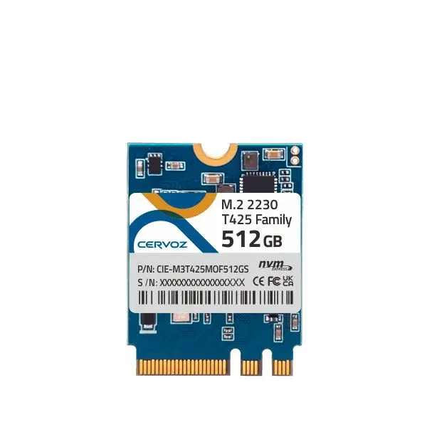 Cervoz Ind. NVMe M.2 2230/425/512GB/-40-85°/CIE-M3T425MOF512GW