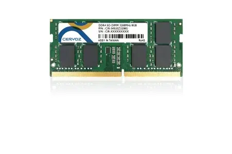 CERVOZ 8GB DDR4 3200MHz SO-DIMM -40 ~ 85 °C, CIR-W4SUSY3208G
